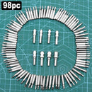 Jogo de Chaves de Fenda 115 em 1 - Chaves Torx/ Phillips / Parafuso e Bits