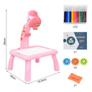 Mini Projetor Kids - Seus filhos desenhando por horas!