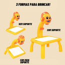 Mini Projetor Kids - Seus filhos desenhando por horas!