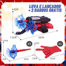 Luva Lança Dardos - Spider Man - 26%OFF