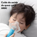 Nebulizador e Inalador Portátil - Confortável e Silencioso