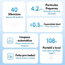 Nebulizador e Inalador Portátil - Confortável e Silencioso